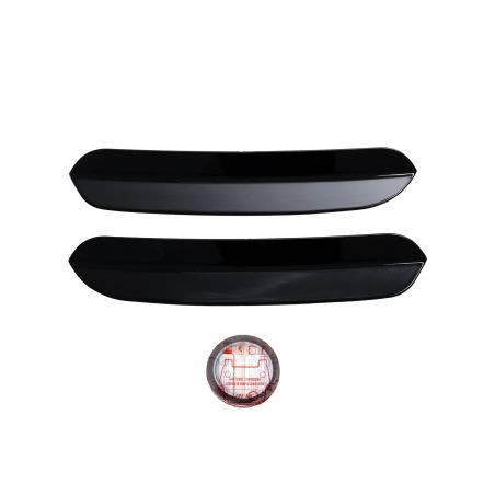 Спойлер антикрило за Universal / Addition to Volkswagen Golf 6 (2008-2013) Otr Style - 2бр. Добавки - черен гланц