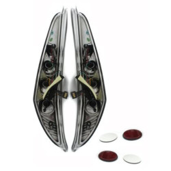 Кристални стопове FIAT PUNTO 3D (2000+) - черни