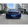 Добавка предна броня за Mercedes W205 C-class (2015-2018) - черен гланц
