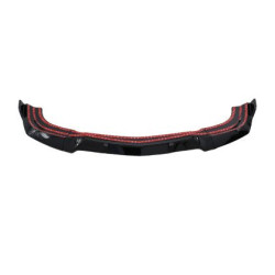 Добавка предна броня за Mercedes W204 C-class (2007-2013) - черен гланц