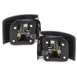 Диодни стопове AUDI A6 комби (97-04) - опушени / червени