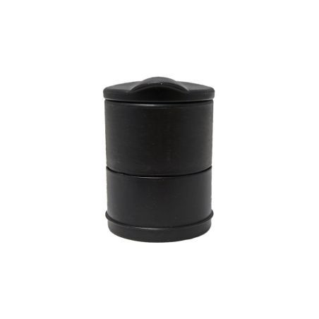 Пепелник за кола - черен цвят с лед осветление