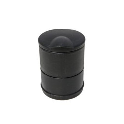 Пепелник за кола - черен цвят с лед осветление