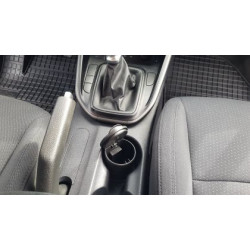 Пепелник за кола - черен цвят с лед осветление