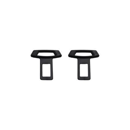 Закопчалки за колан декоративни - черен цвят с отвор