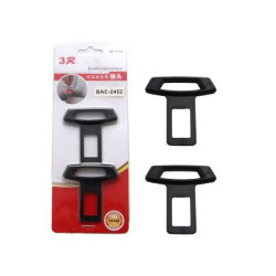 Закопчалки за колан декоративни - черен цвят с отвор