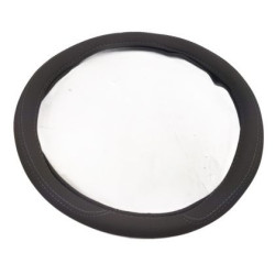 Калъф за волан от еко кожа 38см - Simple - сив цвят