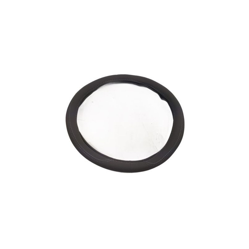 Калъф за волан от еко кожа 38см - Simple - сив цвят