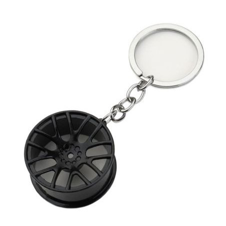 Ключодържател Алуминиева джанта - черна