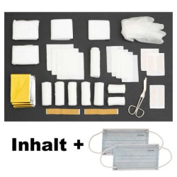 Аптечка Petex със съдържание според DIN 13164 синя