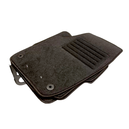 Мокетни стелки за VW Polo 9N (2001-2009) - с кръгли щипки