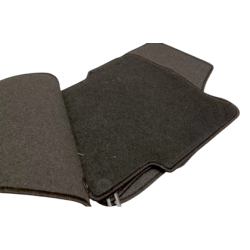 Мокетни стелки за VW Polo 9N (2001-2009) - с кръгли щипки