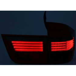 Диодни стопове BMW X5 (2007+) - опушени