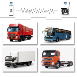 WiFi Камера за задно виждане за телефон за бус, камион, кемпер - с 18 ярки диода - модел 2