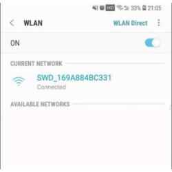 WiFi Камера за задно виждане за телефон за бус, камион, кемпер - с 18 ярки диода - модел 2