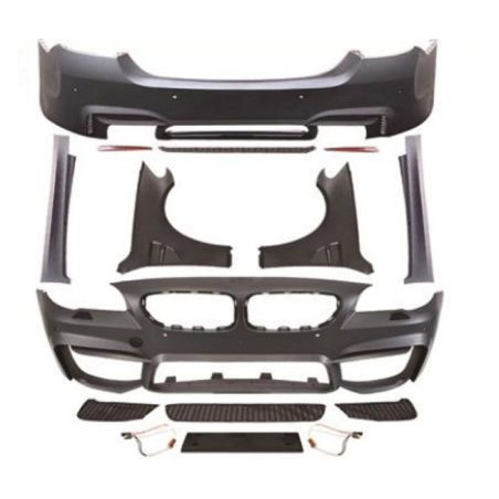 Body Kit М пакет за BMW F10 (2010+) - M4 Дизайн с двоен дифузьор