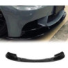 Добавка предна броня за BMW E90 M3 дизайн - черен гланц