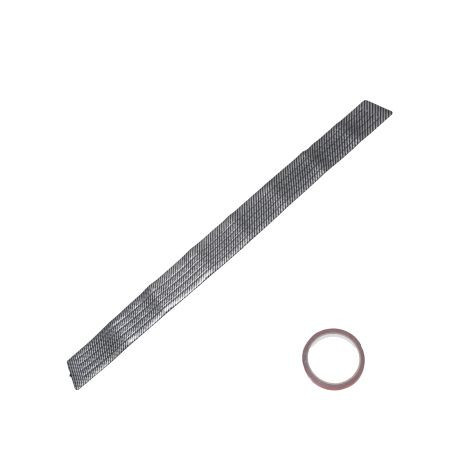 Протектор силиконов за багажник 90x7cm - карбон