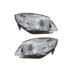 Кристални фарове  SKODA FABIA (2007+) / ROOMSTER