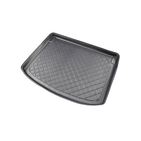 Гумирана стелка за багажник за Volvo V40 (2012+) 5 doors - Up (with double floor in boot on double floor)