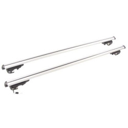 Греди напречни за багажник за кола - за стандартни надлъжни релси - 120cm с ключ