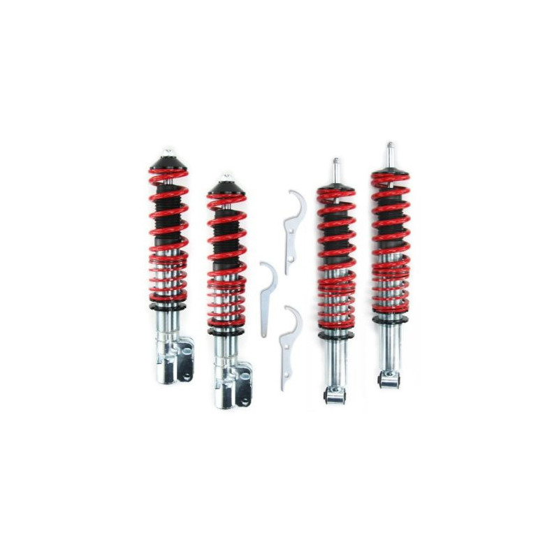 Регулируемо окачване за VW Golf 1 / Jetta 1  / Scirocco 1 & 2 - червено