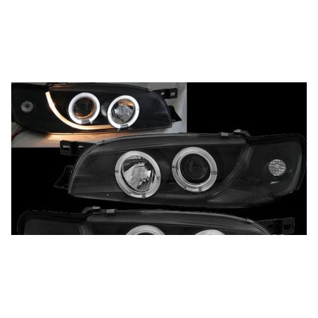 Кристални фарове SUBARU IMPREZA  (1993-2000) - черни