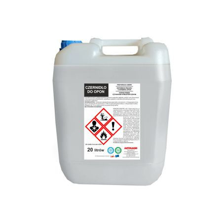 Препарат за полиране и дълготраен черен блясък на гуми - голяма разфасовка