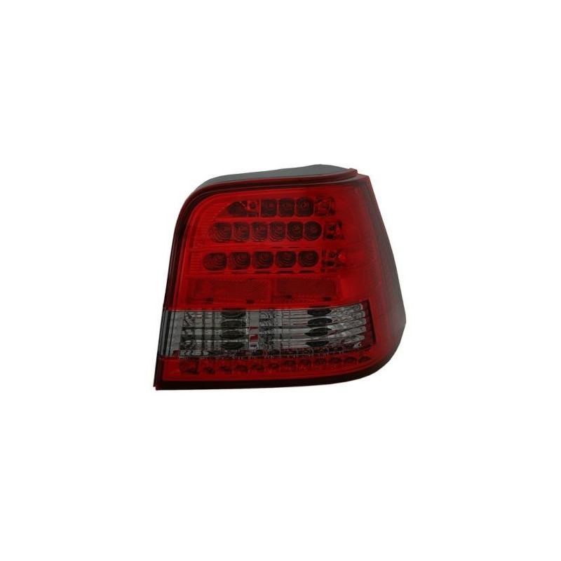 Диодни стопове  GOLF IV   -  червени / опушени