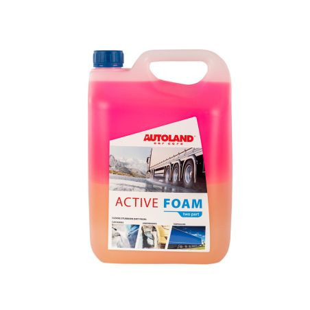 Шампоан за безконтактно измиване на автомобили с двукомпонентна активна пяна