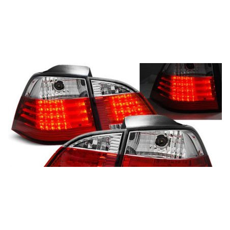 Диодни стопове BMW E61 комби  (2003-2007) - хром