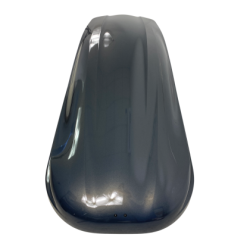 Автобокс Junior Altro 185x80x41cm с 70 mm крепежи, с двустранно отваряне с ключ, 460 литра - тъмносив гланц