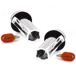 Кристални мигачи FIAT UNO I (83-89) - хром