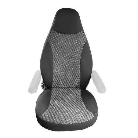 Тапицерия Petex за Camper - за 1 седалка - Черно-сив цвят