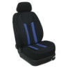 Постелка за седалка Petex "Oslo" - Черно-син цвят