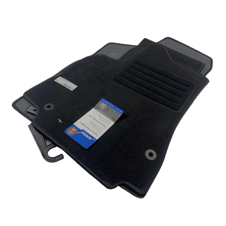 Мокетни стелки за Peugeot Partner (2008-2018) 5места материя SOWA черни