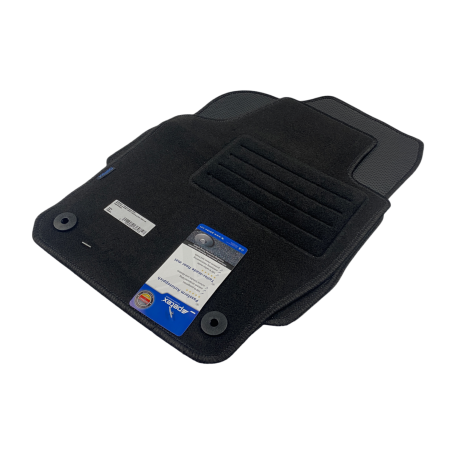 Мокетни стелки за VW Polo V (2009-2017) - материя SOWA черни