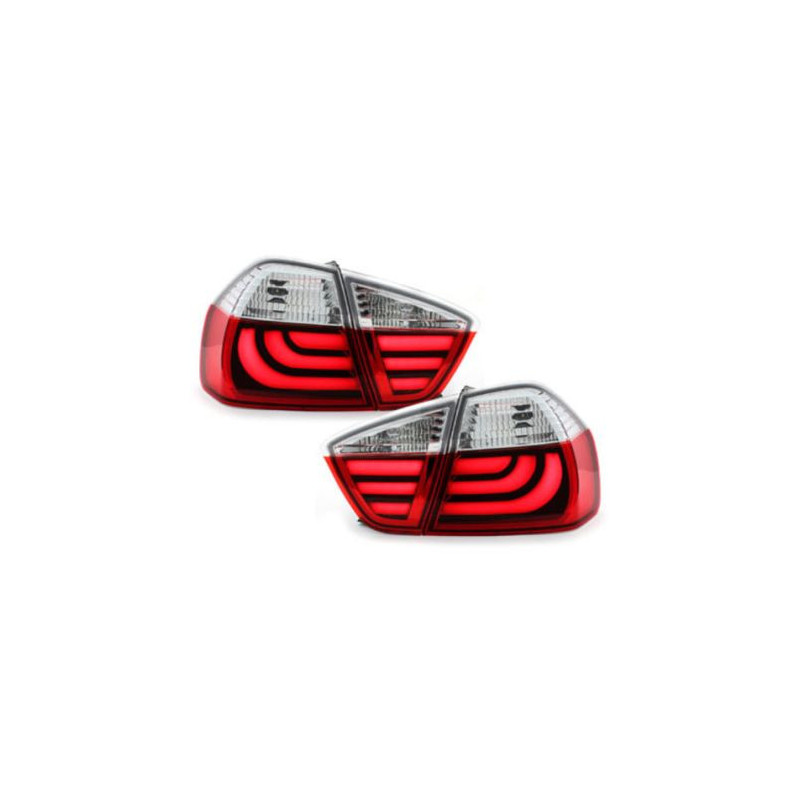 Кристални стопове BMW E90 (05-08) - хром