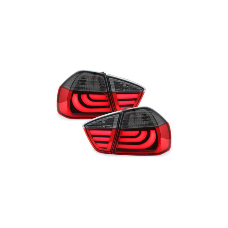 Кристални стопове BMW E90 (05-08) - опушен мигач