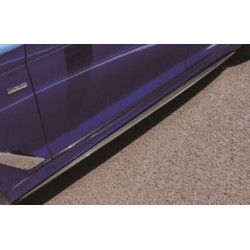 Добавка за прагове за BMW E60 (2003-2010) - M-Performance дизайн - черен гланц