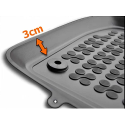 Гумени стелки за TOYOTA C-HR (2023+) - тип леген