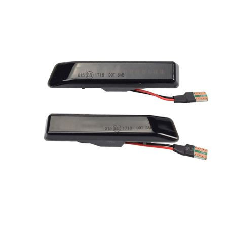 Диодни мигачи за калник за BMW E36(1996-1999) / X5 E53 - опушени с бягащ мигач