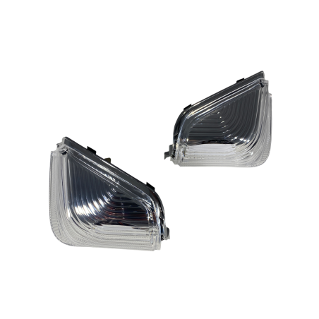 Диодни бягащи мигачи за огледала за  Mercedes Sprinter / VW Crafter (2006-2021) - хром