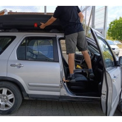 Степенка - стъпало за врата на кола, джип, бус - за автобокс или багажник - бронз цвят