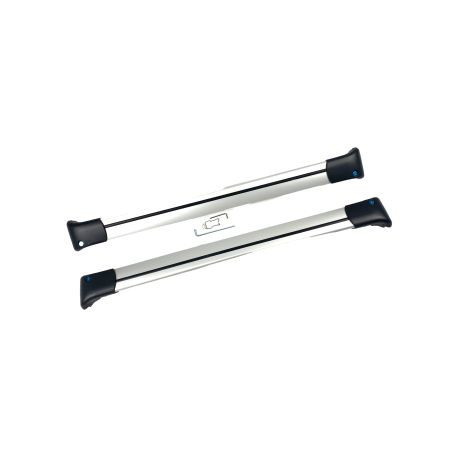 Напречни греди за багажник - за вградени покривни релси без и с отвор с вътрешено захващане - 100-106cm