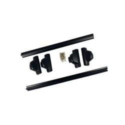 Напречни греди за багажник за Honda CRV (2007-2011) - черни за фабрични отвори