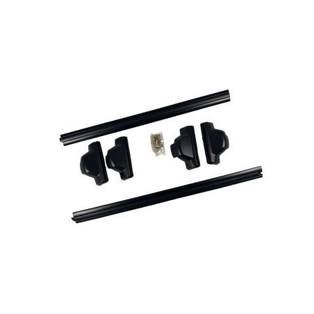 Напречни греди за багажник за Honda CRV (2007-2011) - черни за фабрични отвори