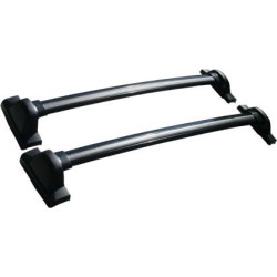 Напречни греди за багажник за Honda CRV (2007-2011) - черни за фабрични отвори