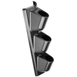 Конзола - стойка за колонката за 3 измервателни уреда 52мм - карбон