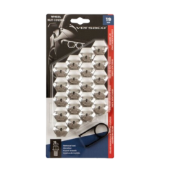 Декоративни капачки Versaco за болтове на джантите 19мм - хром